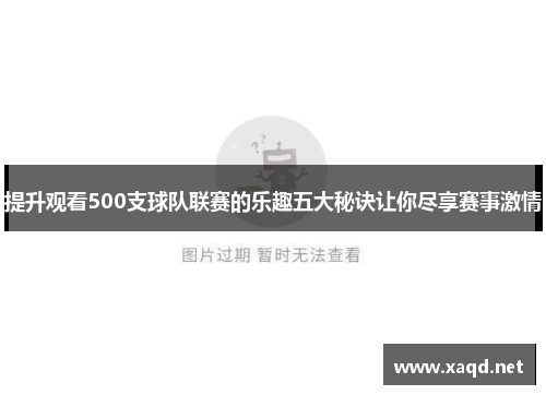 提升观看500支球队联赛的乐趣五大秘诀让你尽享赛事激情
