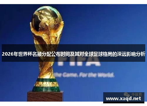 2026年世界杯名额分配公布时间及其对全球足球格局的深远影响分析