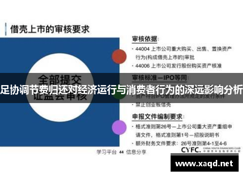 足协调节费归还对经济运行与消费者行为的深远影响分析